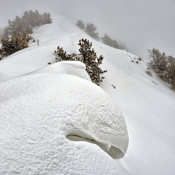 corniced-ridge